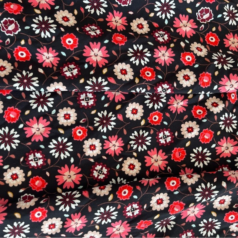 Kate Spade S Black Floral Sleeveless Studded Dress - Picture 8 of 8